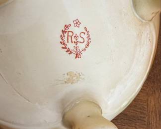 RS Prussia Hand-Painted Floral Bowl