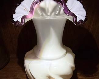 Fenton Art Glass Vase