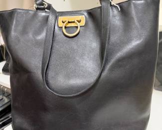 Vintage Ferragamo Leather Purse