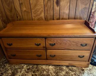 four-drawer chest/ bench