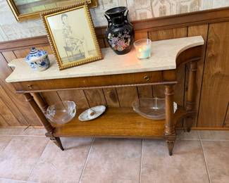 Console table