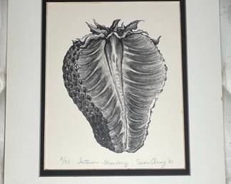 Susan Pearcy "Interiors - Strawberry" 