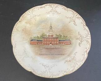 Independence Hall Decorative Plate