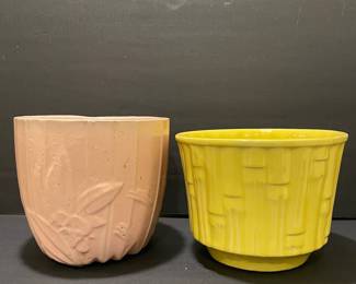 Vintage McCoy Pottery Planters 