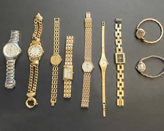 Assorted Vintage and Modern Wristwatches