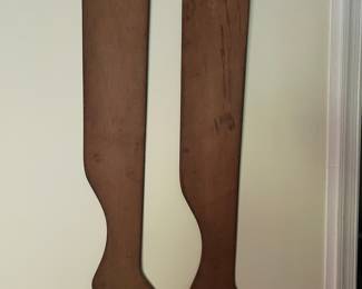 Vintage Wooden Stocking Stretchers
