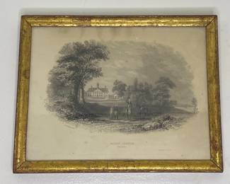 Mount Vernon Engraving