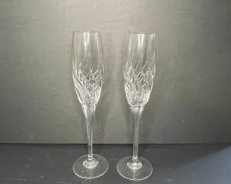 Vtg Champagne Flutes