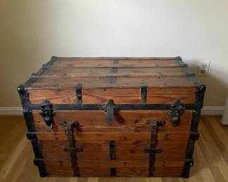 Vintage Steamer Trunk