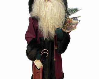The Nicholas and F Collection Santa Claus Figurine by Rita Huddleston