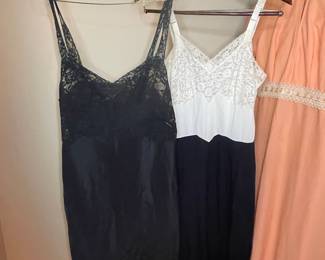 Vintage Lace Trim Slips