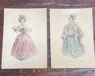 Victorian Fashion Plates Prints