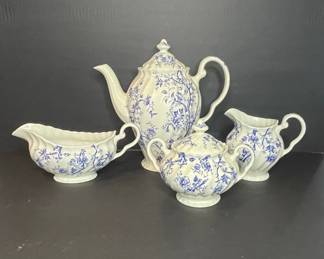  Johnson Bros Old Bradbury Tea Set