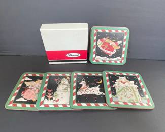 Pimpernel Christmas Coasters