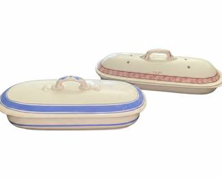 Villeroy & Boch "Mettlach" Covered Butter Dish