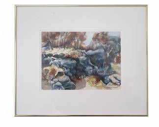 David Gillenwater Watercolor Landscape