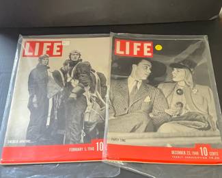 Life Magazine Collection (February 5, 1940 & December 23, 1940)