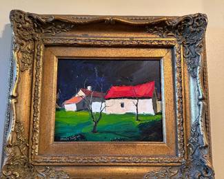 Mark Singer Alabama Artist Painting "Storm Light"