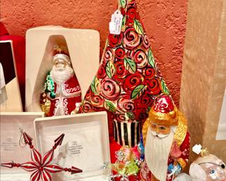 MaryRoseYoung Christmas Tree With Rosebush