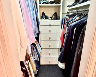 Men’s closet