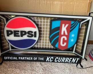 PEPSI & KC CURRENT NEON LIGHT