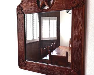 Western Carved Mirror
