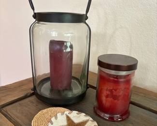 Lantern  Cinnamon Candles