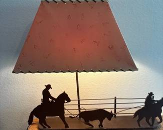 WesternThemed Table Lamp