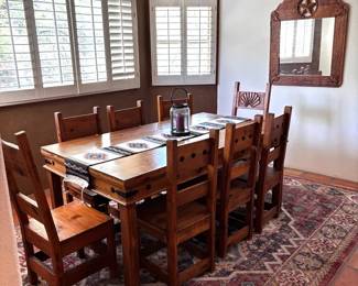 SW Mexican Table W8 Chairs 