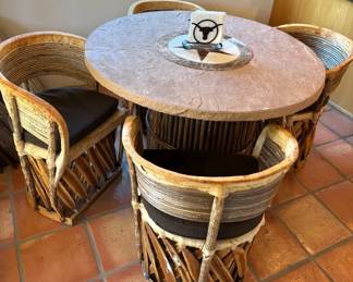 Equipale Dining Table  Chairs