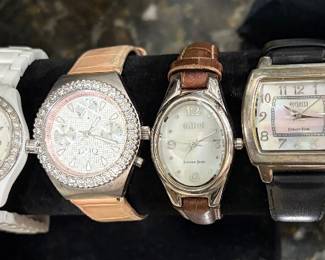 Ladies watches, including DKYN, fossil Anne Klein