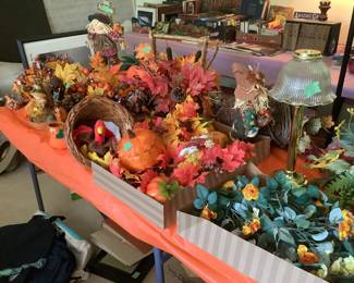 Fall florals, hand towels, runners etc