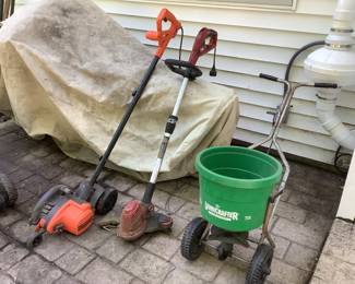 Edger, trimmer and seeder