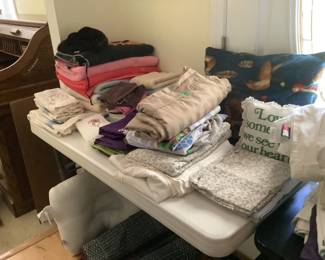 Bath towels, hand towels, wash cloths, pillows, 