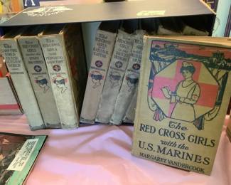 The Red Cross Girls with the US Marines…set of nine.  1919