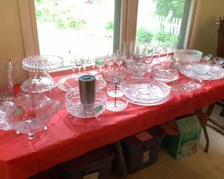 More beautiful cut glass pieces 