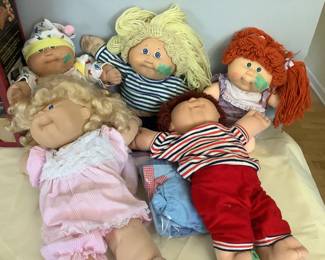 Cabbage patch dolls