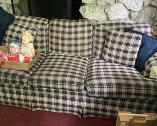 Plaid sofa…presale $25