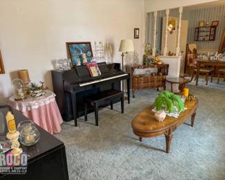 SAVE THE DATE! Please join Roman and Company Estate Sales for a beautiful, loaded Eastside home at 8808 Sampson Court, EPTX 79925 on SAT, 4/25/26 8A-2P AND SUN, 4/26/26 9A-2P. Items include MCM Living, Dining and and BR furniture, black lacquer Baldwin piano, vintage black lacquer Zenith console stereo, tons of Star Trek memorabilia, decor, china, vintage bar items, yard and garden, antique Singer treadle machine, holiday decor, sewing/craft supplies, games and much more!  Images available at www.rocoestatesales.com  WHERE: 8808 Sampson Court, El Paso, TX 79925 WHEN: SAT 04/25/26 8A-2P and SUN 04/26/26 9A-2P  No prices offered prior to sale date.&nbsp; Please bring assistance to load large and/or heavy items. Credit cards accepted with minimum $20.00 purchase. We look forward to seeing you at the sale!