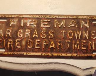 OLD Bear Grass Township Tag