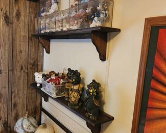 Elvis & Bear Collectibles & Touch Lamp