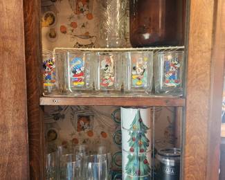 Disney Glasses, Yeti Cup, Clorox Bottle, Drinking Glasses