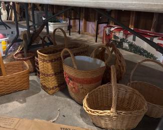 Baskets, including longaberger