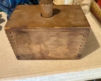 Primitive butter churn