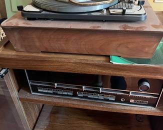 Heathkit stereo and turntable