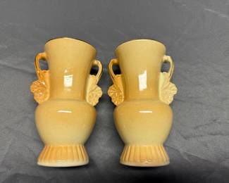 Yellow Royal Copley Vases