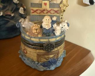 Noah's Ark Trinket Box