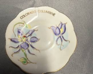 Colorado Columbine Collector Plate