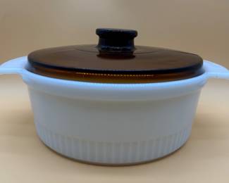 Anchor Hocking Fire-King Casserole Dish with lid