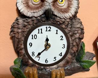 Owl Clock